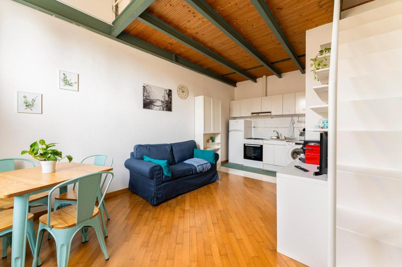 Loft Navigli Porta Genova Leilighet Milano Eksteriør bilde